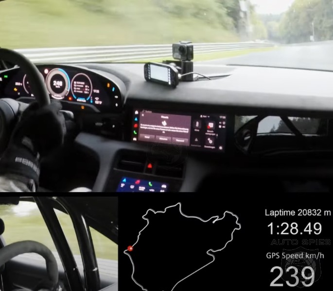 WATCH: Porsche Taycan Steals Nurburgring Lap Record From Tesla Model S Plaid